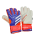 adidas Predator Match Fingersave Goalkeeper Gloves (Lucid Blue/Solar Red/White) (Size: 8,9,10)